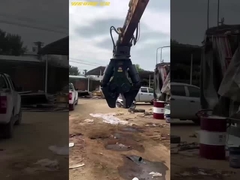 Dwucylindrowy hydrauliczny strzyż